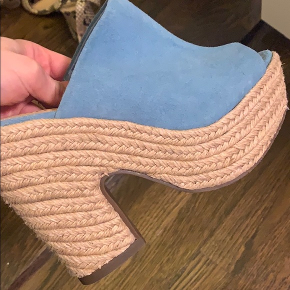 SCHUTZ Shoes - Schutz blue mules